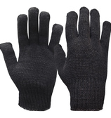 Перчатки рабочие хб «ПРЕМИУМ» без ПВХ, 5-нитей, 7.5 класс, с машинным оверлоком, черные