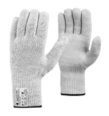 Рабочие перчатки трикотажные «ЛЮКС» без ПВХ, 6-нитей, 10 класс, по ГОСТу с маркировкой, белые