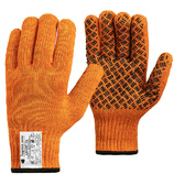 Перчатки «Джокер-Ор» с силиконовым покрытием оранжевые