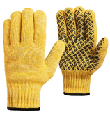 Перчатки «Джокер-Ж» с силиконовым покрытием желтые