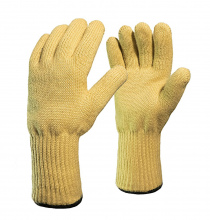 Арамидные перчатки «Вулкан» термостойкие с удлиненной манжетой до 400°С