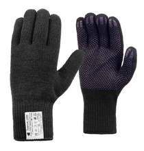 Рабочие перчатки трикотажные «ЛЮКС» с ПВХ «Точка», 5-нитей, 10 класс, по ГОСТу с маркировкой, черные