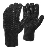 Перчатки стекольщика «Захват» чёрные с силиконовым двусторонним покрытием